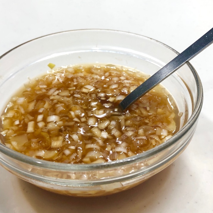 電子レンジで作る・油淋鶏のたれ